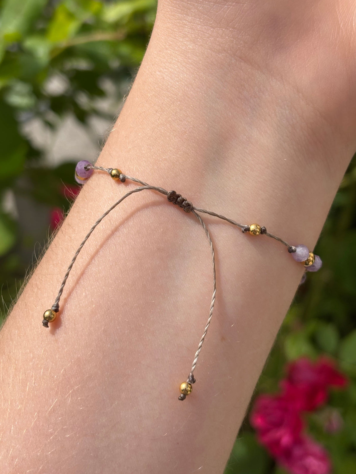 Bracelet JUVIA - Lépidolite (Lilas)