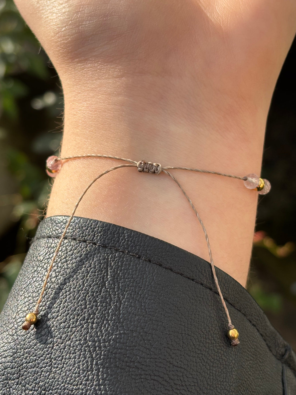 Bracelet JUVIA - Quartz Fraise