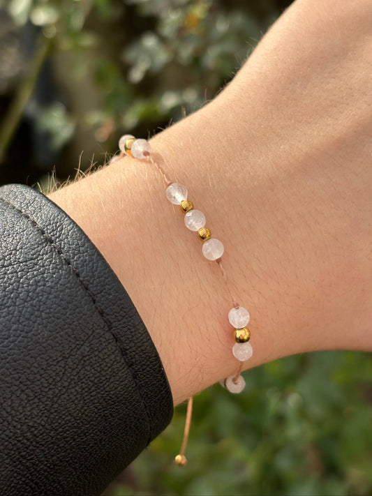 Bracelet JUVIA - Quartz Rose