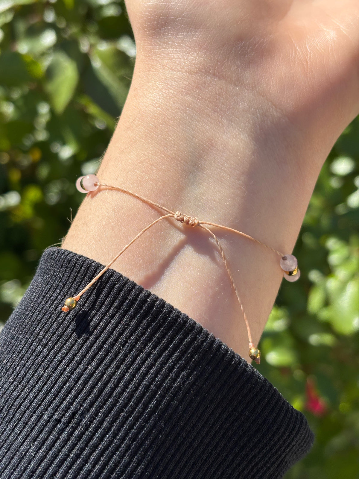 Bracelet JUVIA - Quartz Rose