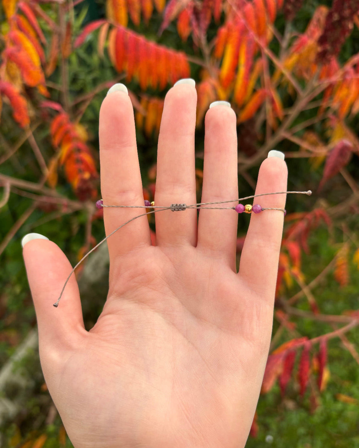 Bracelet JUVIA - Rubis
