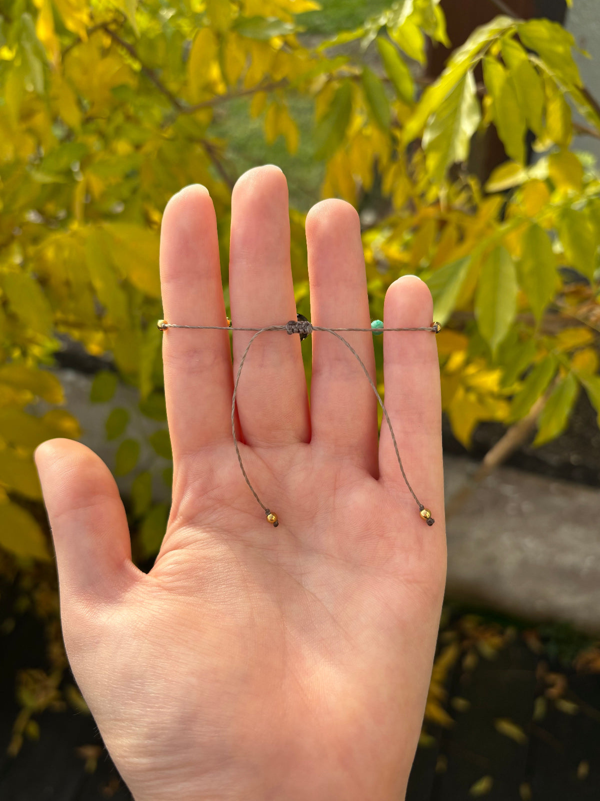 Bracelet AVA Cristal de roche fumé - Amazonite