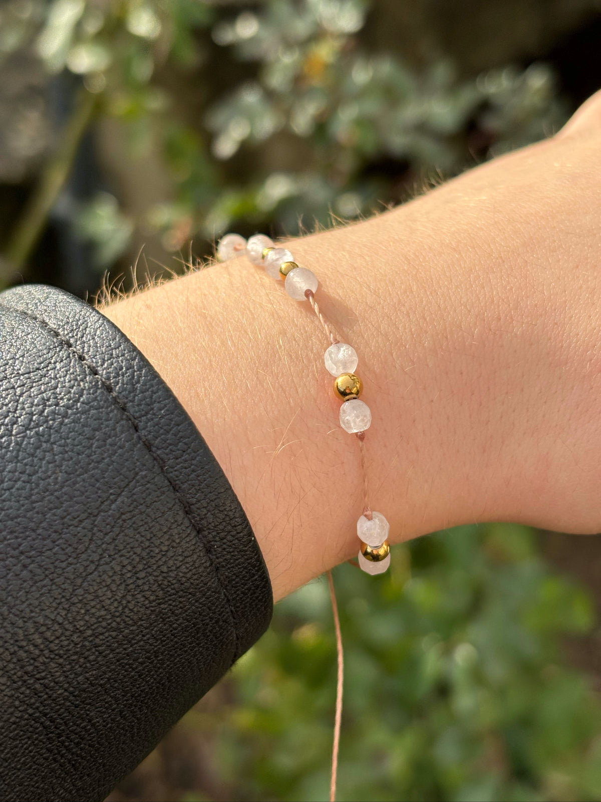 Bracelet JUVIA - Quartz Rose