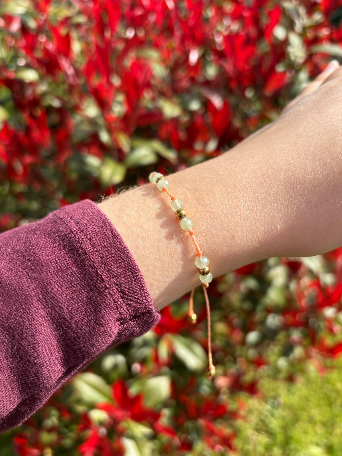 Bracelet JUVIA Duo - Aventurine Verte
