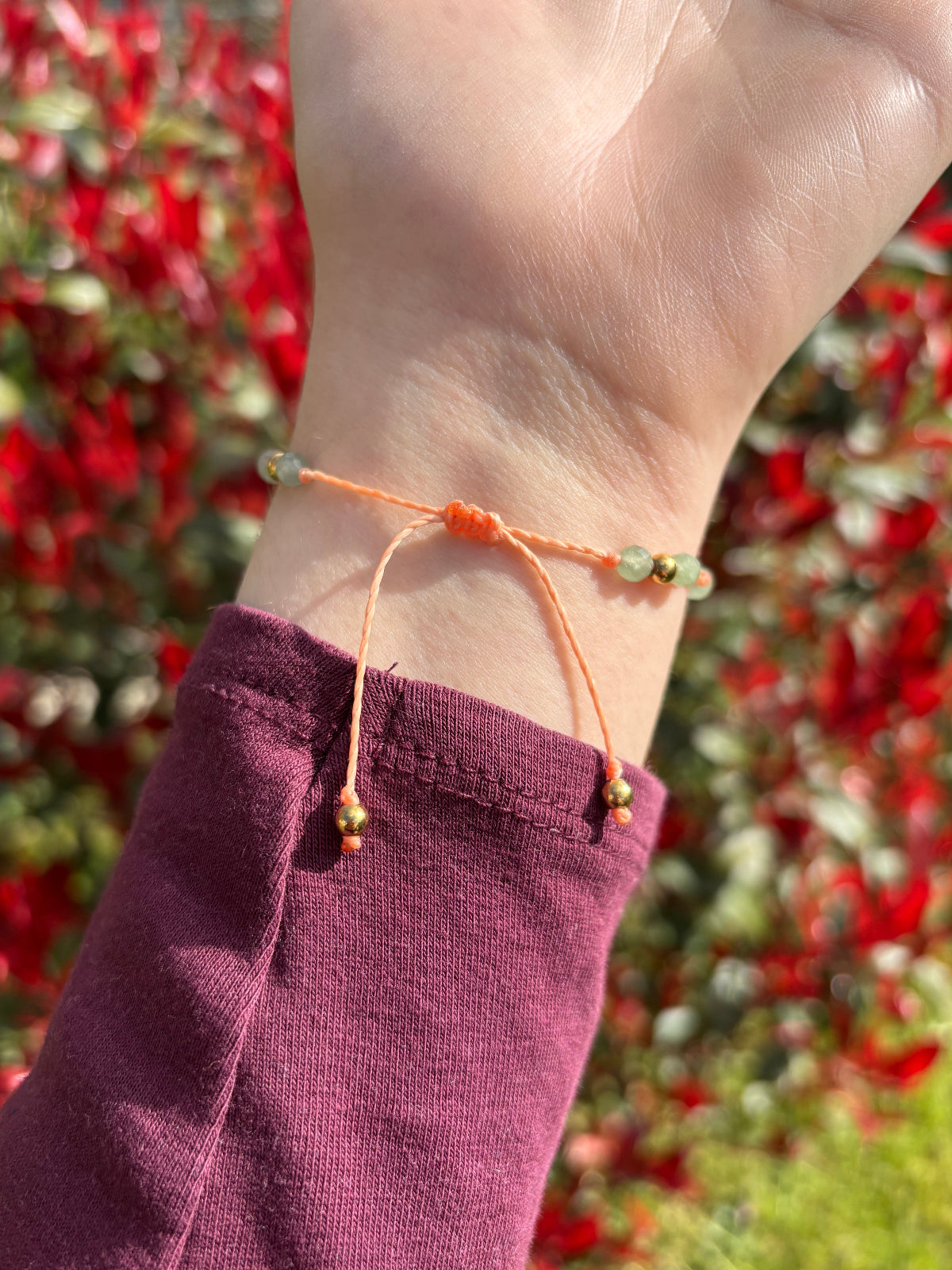 Bracelet JUVIA Duo - Aventurine Verte