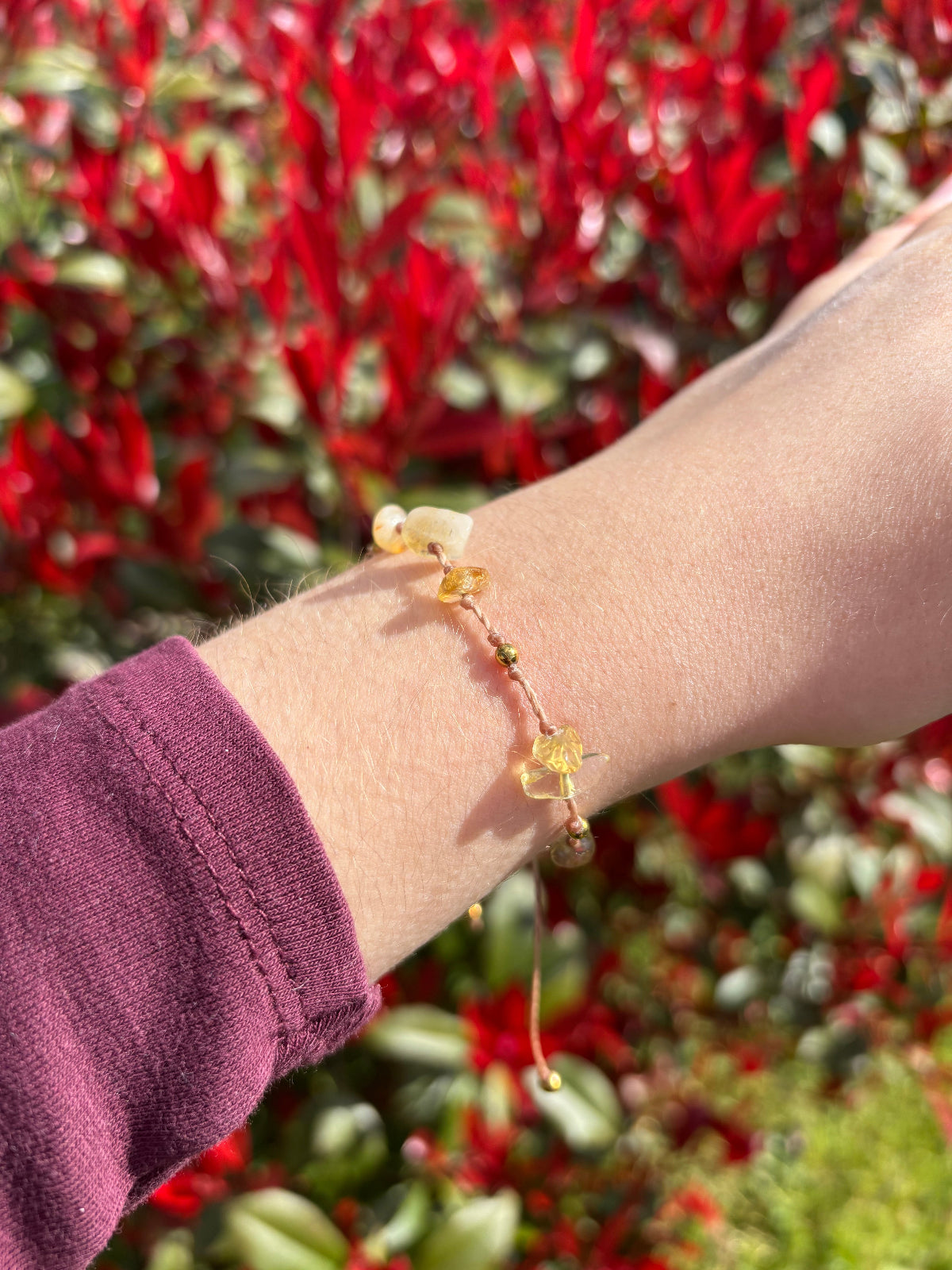 Bracelet NYSSA - Citrine