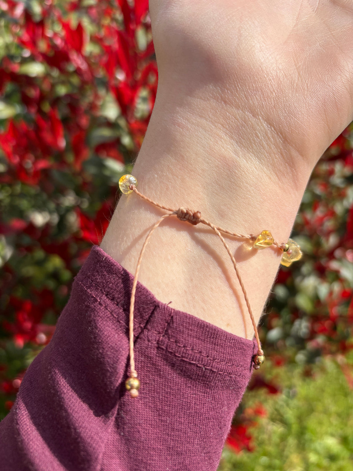 Bracelet NYSSA - Citrine