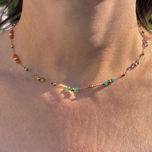 Collier PRIA - Rainbow