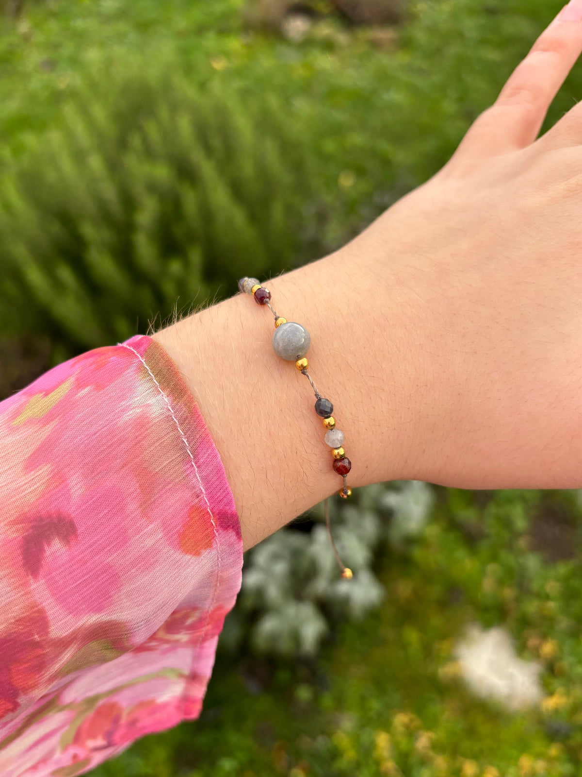 Bracelet AVA Labradorite - Spinelle