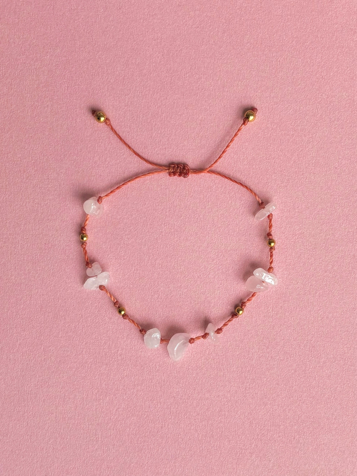 Bracelet NYSSA Orange - Quartz Rose