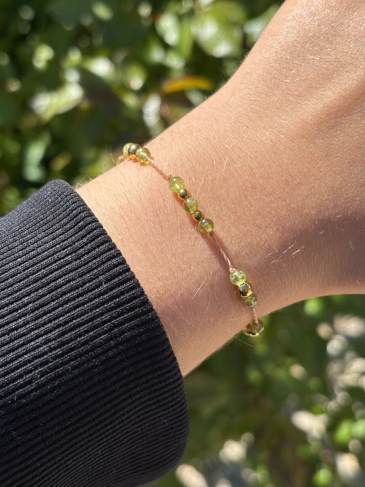 Bracelet JUVIA - Péridot