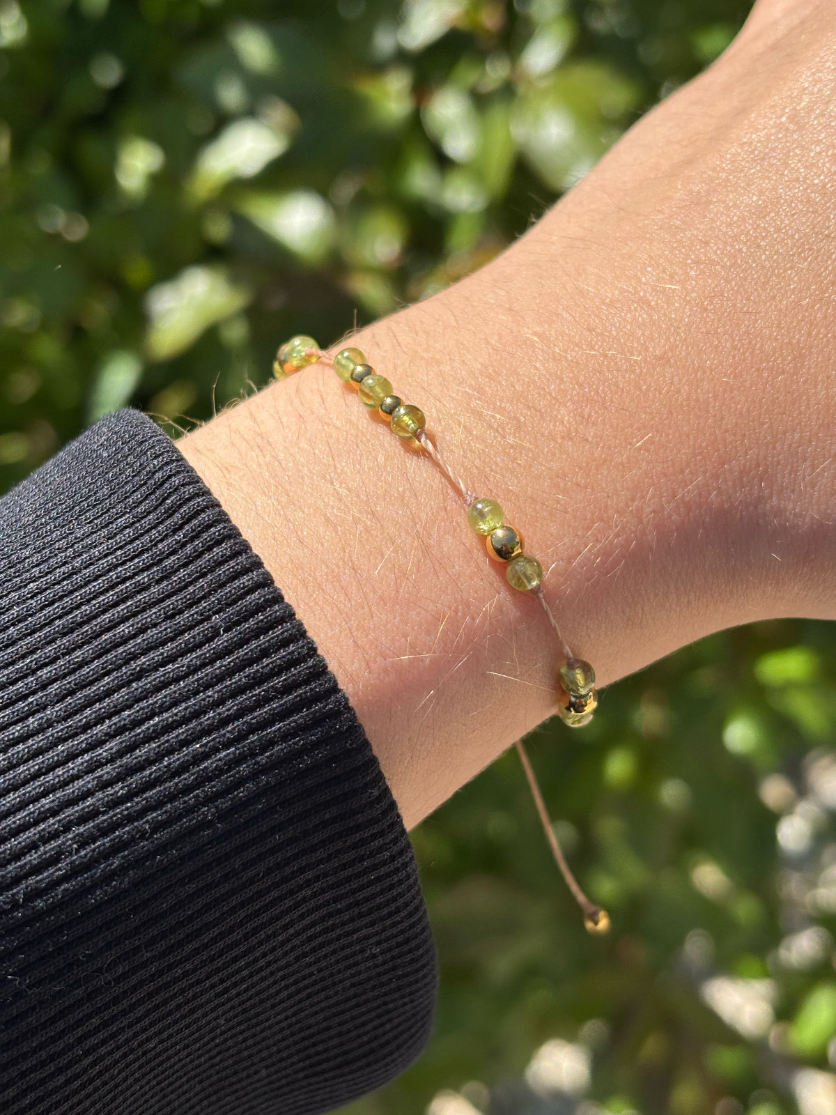 Bracelet JUVIA - Péridot