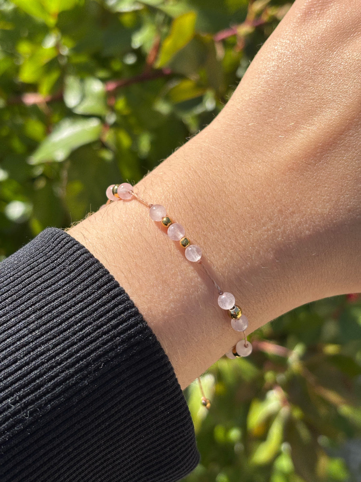 Bracelet JUVIA - Quartz Rose