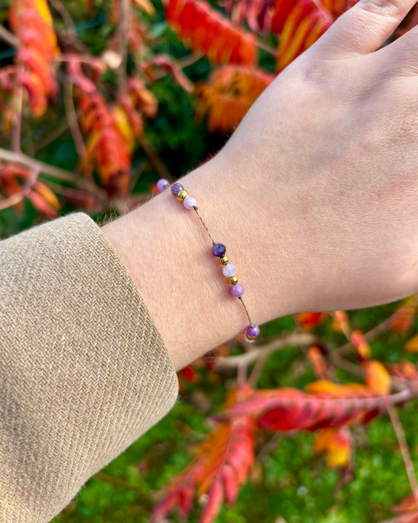 Bracelet JUVIA - Lépidolite