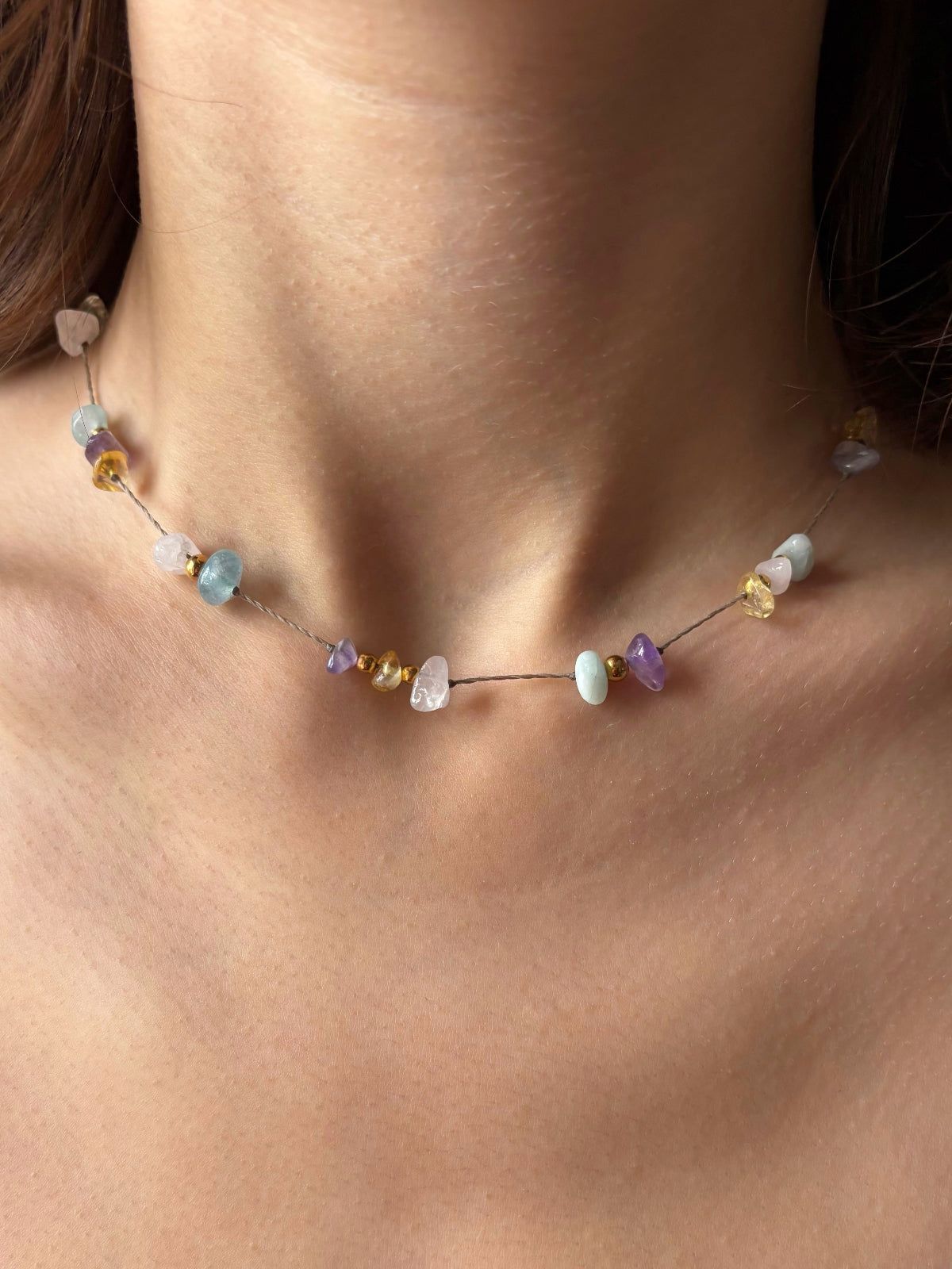 Collier PRIA - Pierres Multi