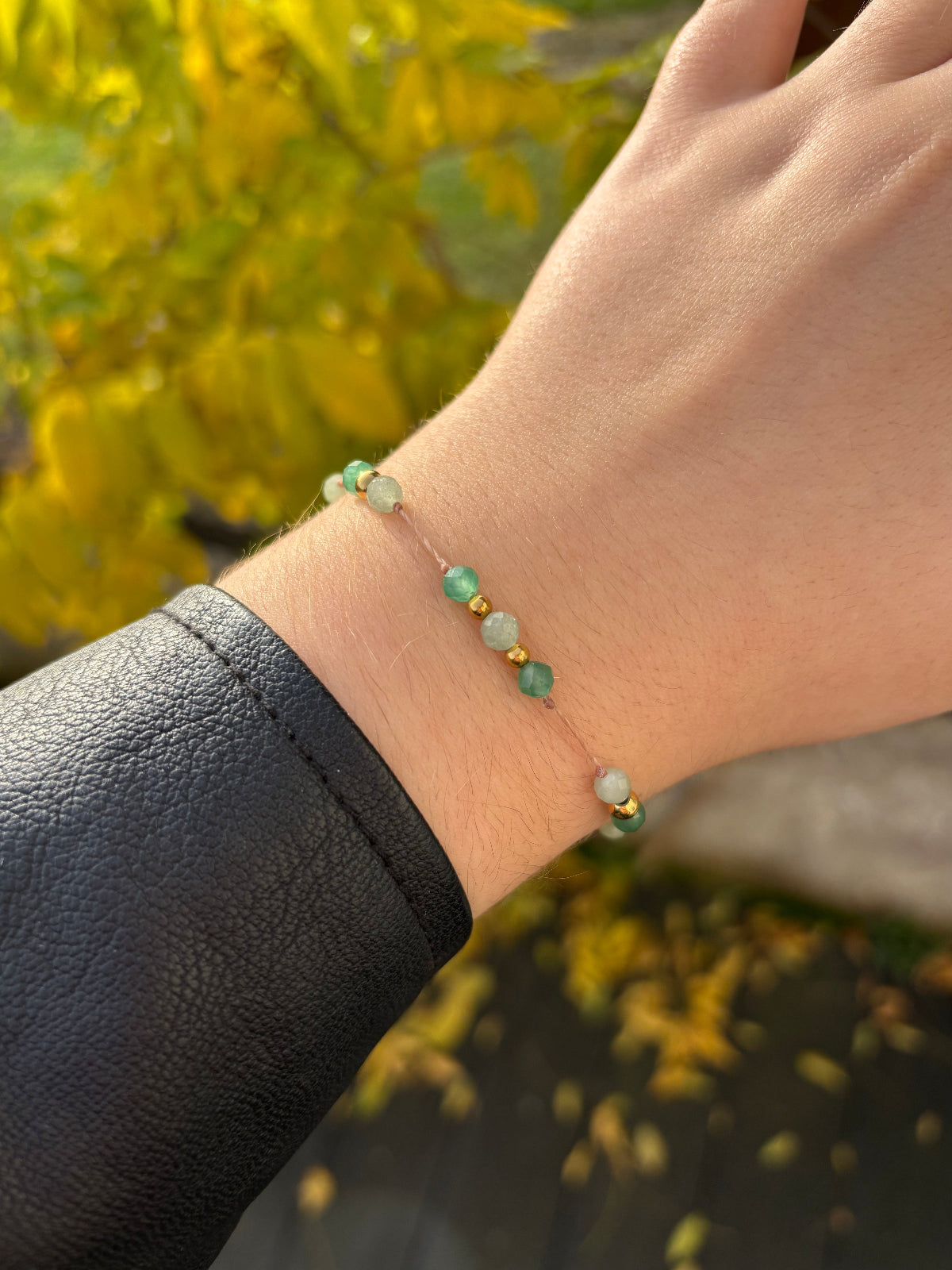 Bracelet JUVIA - Aventurine Verte