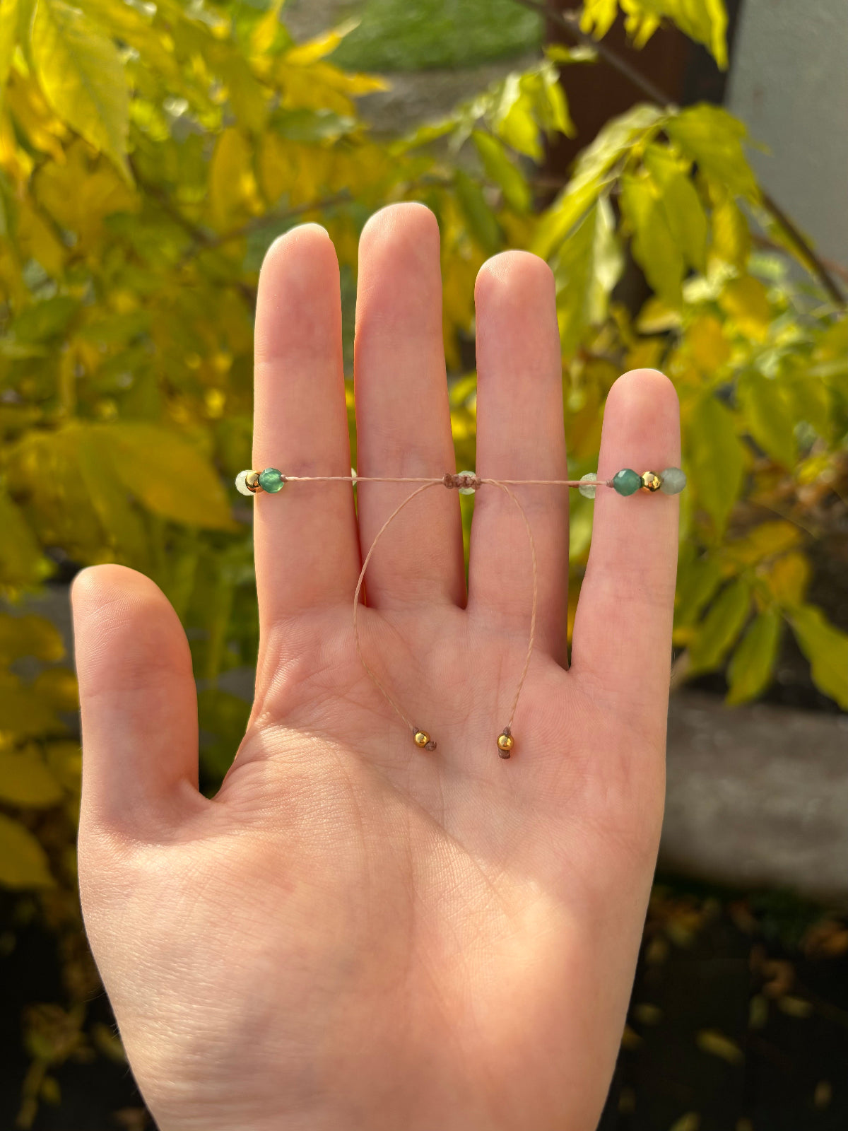 Bracelet JUVIA - Aventurine Verte