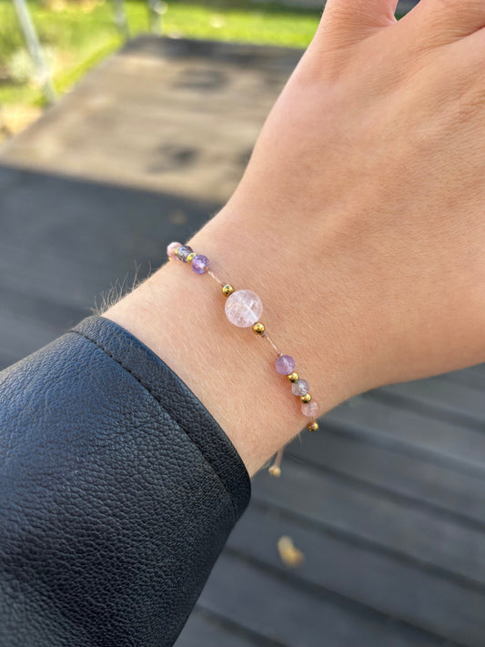 Bracelet AVA Quartz Rose - Good Witch